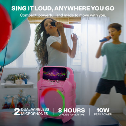 JOYC Mic Drop Karaoke Machine