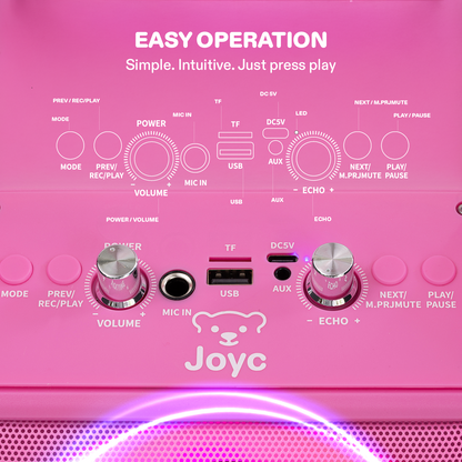 JOYC Mic Drop Karaoke Machine